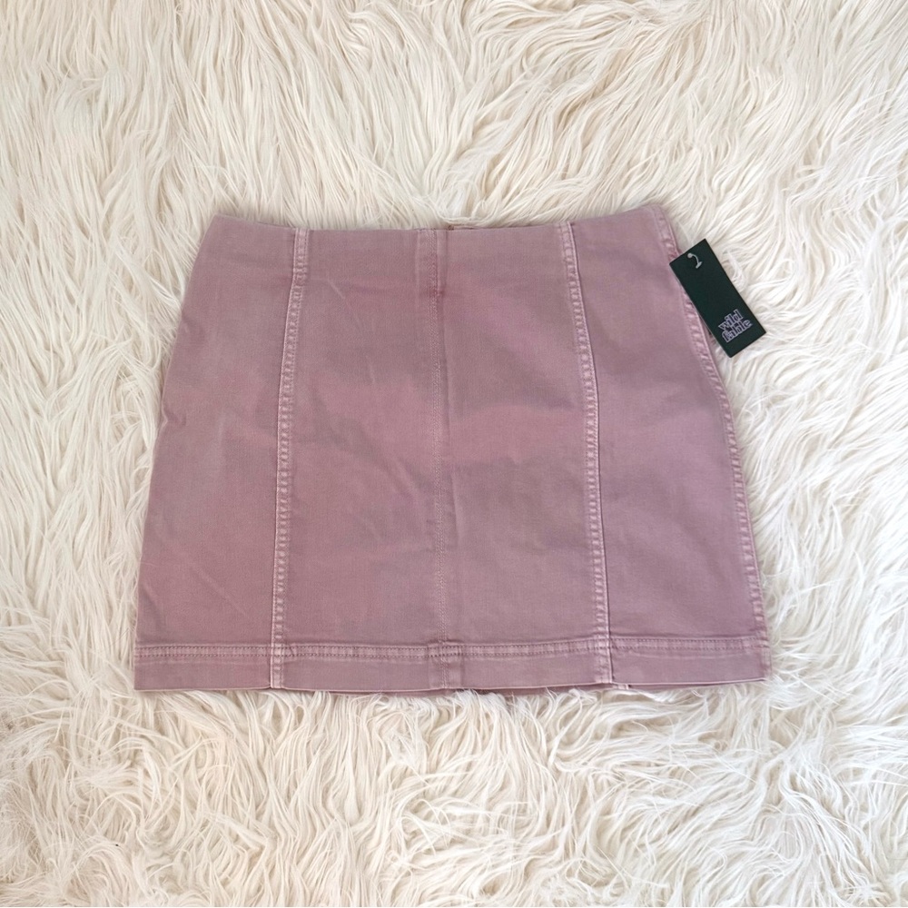Wild Fable Mauve Mini Skirt